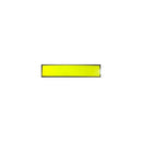 Castle Promotions Outdoor Vinyl Sticker - Non Reflective Yellow Panel - SP1Y