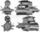 Borg & Beck Starter Motor  - BST2164 fits Ford C-Max,Focus,Volvo V50,S40