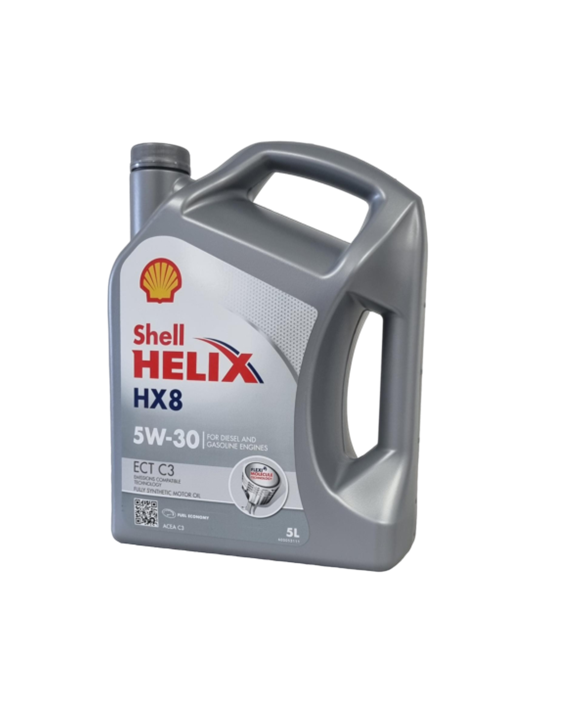 Shell Helix HX8 ECT C3 5W30 5 Litre Engine Oil | Arnold Clark Autoparts