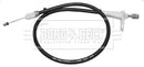 Borg & Beck Brake Cable- LH Rear - BKB2809 fits Mercedes C Klasse  W/T 203 00-