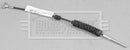 Borg & Beck Handbrake Cable - Front - BKB2667