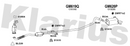 Klarius GM619Q - Centre Pipe  - Fits Opel Astra H 1.7CDTi