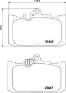 Mintex Brake Pad Set fits -Lexus MDB3083 (also fits other vehicles)
