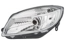 HELLA 1ED 247 025-221 Halogen/Single Headlight/FF-Headlight - right - fits Skoda Fabia II (542)