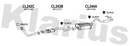 Klarius CL242C - Front Pipe  - Fits Mitsubishi L200 2.5TD