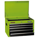 Draper 5 Drawer Tool Chest - Green - 35739