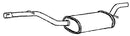 Klarius VW733H - Box With Centre Pipe  - Fits Volkswagen Passat 1.6 FSi
