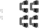 Textar Brake Pad Fitting Kit - 82060100
