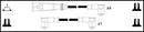 Lemark Ignition Lead Set - HOES625
