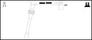 Lucas Ignition Lead Set - LUC4048