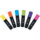 Lyreco Assorted Colour Highlighters - Wallet of 6 - 4270555