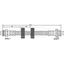 Borg & Beck Brake Hose  - BBH6888 fits Alfa GTV(916),Fiat Coupe(175)
