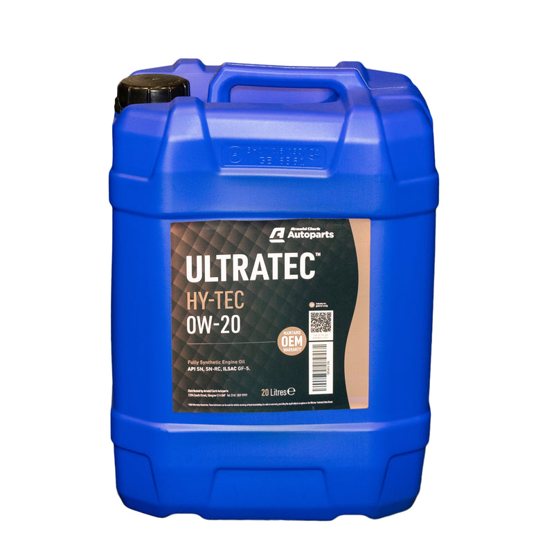 Ultratec HY-TEC 0W20 - 20 Litres Engine Oil