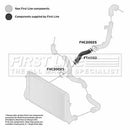 First Line Turbo Hose  - FTH1150 fits VAG Golf V,VI,Jetta III 1.4STi