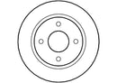 Disctech Brake Disc (Single) - Fits Nissan - ABD2007 - Front Axle