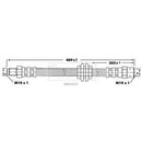Borg & Beck Brake Hose  - BBH6429 fits Volvo 440,460,480 87-