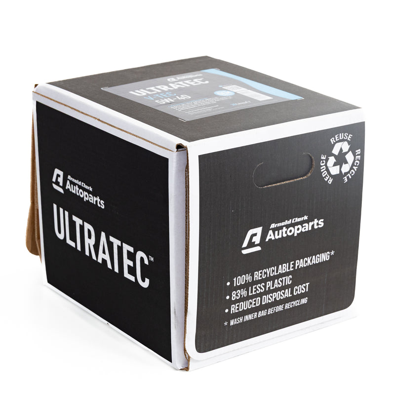 Ultratec V-TEC 5W40 C3 LSX - Bag in Box 20 Litre Engine Oil