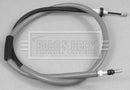 Borg & Beck Handbrake Cable - Rear LH - BKB2882