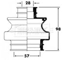 Borg & Beck CV Boot Kit  - BCB6093