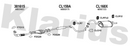 Klarius 301615 - Front Pipe For Cat  - Fits Mitsubishi Galant 1.8i