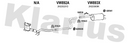 Klarius VW892A - Centre Pipe  - Fits Volkswagen Caddy 2.0TDi 4motion