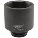 Expert HI-TORQ 6 Point Deep Impact Socket, 3/4" Sq Dr, 70mm