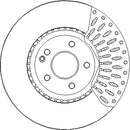 Disctech Brake Disc (Single) - Fits Mercedes-benz - ABD3268 - Front Axle