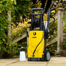 Draper 230V Pressure Washer, 2200W, 165Bar, Yellow