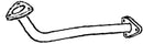 Klarius HA405D - Front Pipe  - Fits Honda CR-V 2.0i