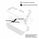 Borg & Beck Turbo Hose  - BTH1084 fits VAG Transporter T5 1.9TDI