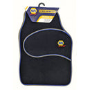 Napa Napa Racing universal 4pc car mat set with yellow and blue banding - NCFM4515