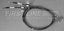 First Line Brake Cable - FKB3359 fits Ford Fiesta (Drums) 10/08-