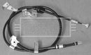 Borg & Beck Brake Cable - BKB3477 fits Fiat Sedici/ Suzuki SX4 06-
