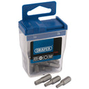 Draper 20 X TX Star 25mm Bit Set - 27696