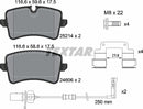Textar Brake Pad Set - 2521405