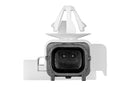 HELLA 6PU 358 217-521 Sensor, wheel speed - 2-pin connector