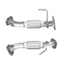 BM Cats Connecting Pipe - BM50733 with Fitting Kit - FK50733 fits Hyundai