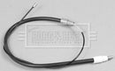 Borg & Beck Handbrake Cable - Rear LH - BKB2468