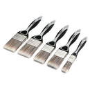 Draper 5PC Paint Brush Set - Flat - 20618