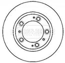 Borg & Beck Brake Disc Pair  - BBD4205 fits Porsche Boxster 2.5,2.7 96-04