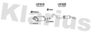 Klarius LR181G - Box With Centre Pipe  - Fits Land Rover 90 2.5TD