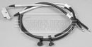 Borg & Beck Brake Cable -  Rear - BKB2688 fits GM Vectra Saloon 03- (Disc)