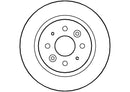 Disctech Brake Disc (Single) - Fits Kia, Mitsubishi - ABD2766 - Rear Axle