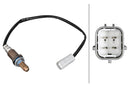 HELLA 6PA 358 221-371 Lambda Sensor - 4-pin connector