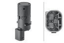 HELLA 6PX 358 141-741 Sensor, parking distance control - 3-pin connector - Plugged