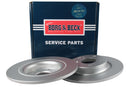 Borg & Beck Brake Disc (Pair)  - BBD5675
