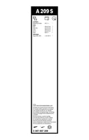 Bosch Aerotwin Front Wiper Blade Set - 600/530mm - A209S