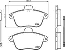 Mintex Brake Pad Set fits -Citroën Renault MDB1526 (also fits other vehicles)