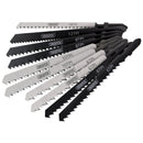 Draper 10pc J/S Blade Set Wood CUT - 81735