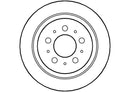 Disctech Brake Disc (Single) - Fits Iveco, Volvo - ABD2735 - Rear Axle